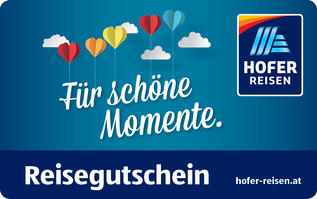 HOFER-REISEN Giftcard Front