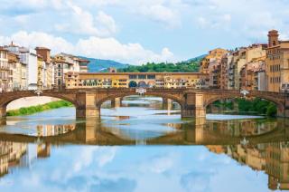 Florenz Fluss Arno Toskana Italien Florenz Fluss Arno Toskana Italien
