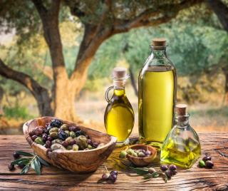 Olivenöl Oliven Toskana Italien Olivenöl Oliven Toskana Italien