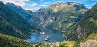 Geirangerfjord Norwegen Geirangerfjord Norwegen