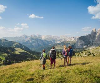 Freunde Wandern Südtirol Dolomiten Italien Freunde Wandern Südtirol Dolomiten Italien