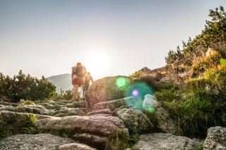 Paar Berge Wandern Paar Berge Wandern