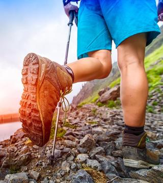 Wandern Bergschuhe See Berg Wandern Bergschuhe See Berg