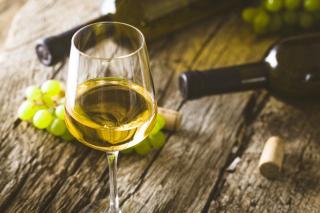 Weißwein Trauben Weißwein Trauben