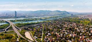 Wien Blick über die Stadt HOFER REISEN