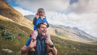 Vater Tochter Wanderung HOFER REISEN