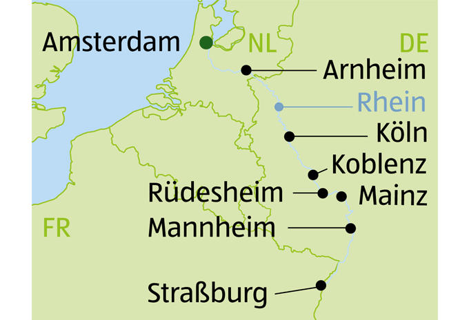 Rhein Flusskreuzfahrt HOFER REISEN