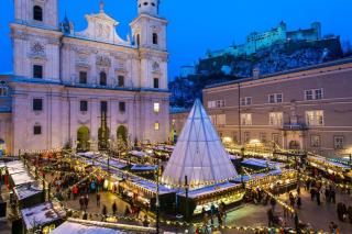 © Tourismus Salzburg GmbH - G. Breitegger Christkindlmarkt Salzburg HOFER REISEN