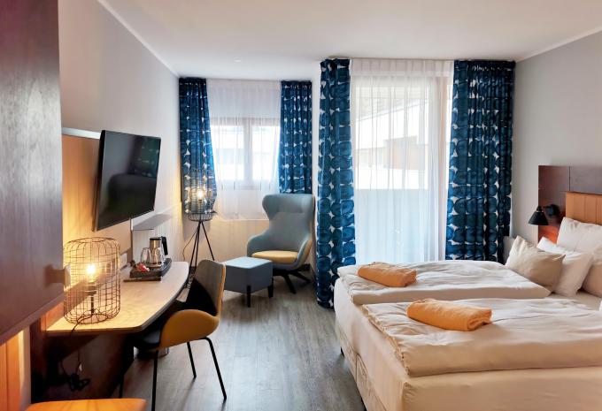 Zimmerbeispiel Doppelzimmer „Standard DUO“