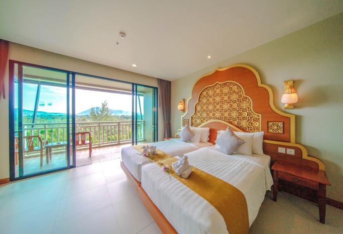 Zimmerbeispiel Doppelzimmer „Deluxe“