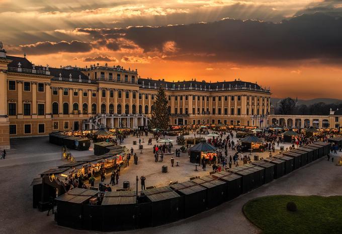 Weihnachtsmarkt Schloss Schönbrunn
