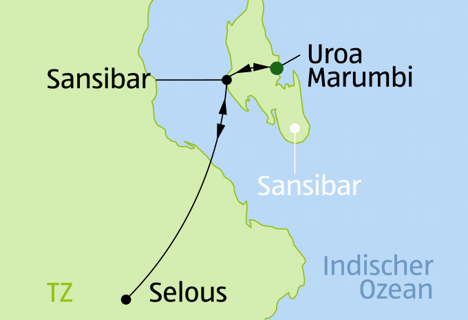 Sansibar - Safari & Baden