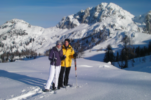 Schneeschuhwandern in den Karnischen Alpen