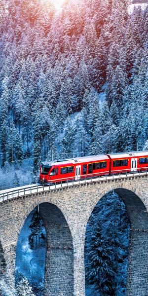 Bahnreisen in der Schweiz