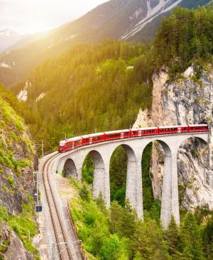 Bahnreisen in der Schweiz