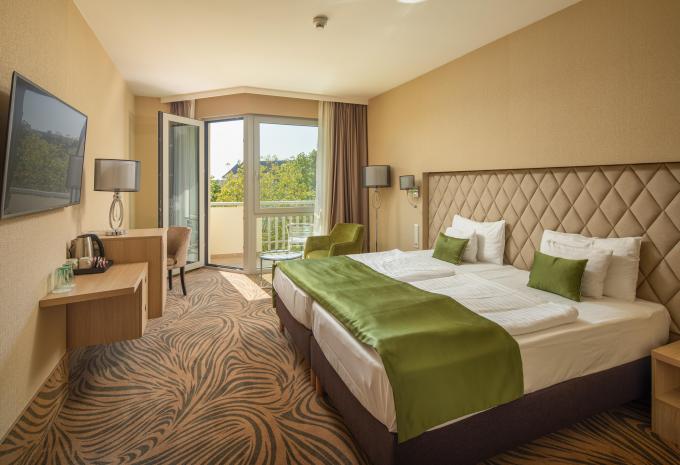 Zimmerbeispiel Doppelzimmer „Classic Balkon Stadtblick“