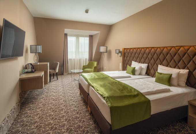 Zimmerbeispiel Doppelzimmer „Standard Stadtblick“