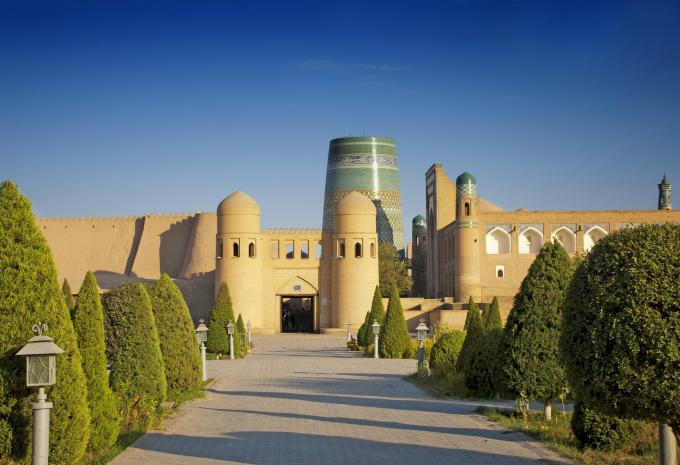 Xiva - Tor zu Ichan Qal'a  Xiva - Tor zu Ichan Qal'a