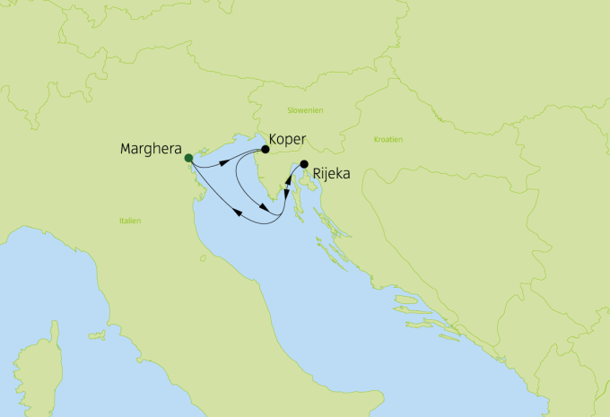 Östliches Mittelmeer - Mini-Kreuzfahrt