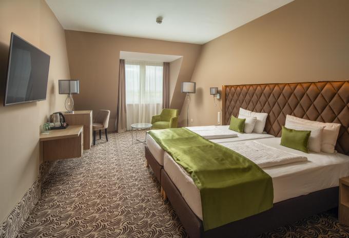 Zimmerbeispiel, Doppelzimmer (DZ) „Standard Stadtblick“