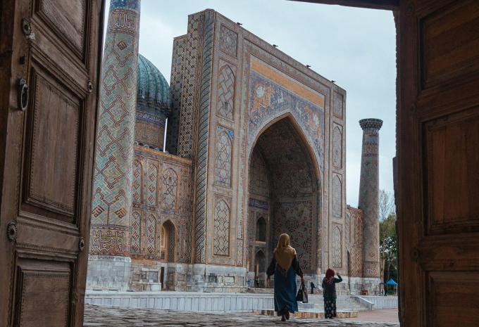 Usbekistan - Samarkand - Registan-Platz