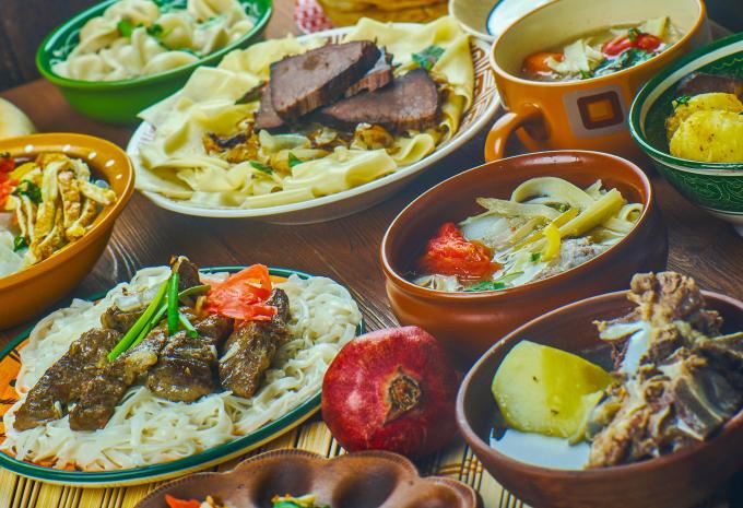 Kirgisische Köstlichkeiten 