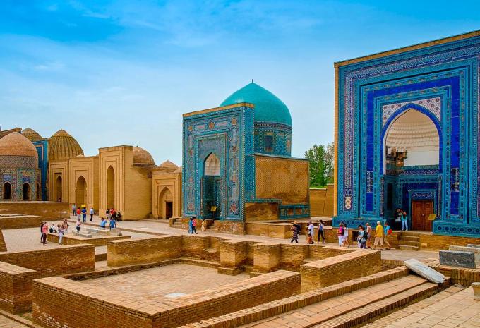 Usbekistan - Samarkand - Shohizinda Komplex