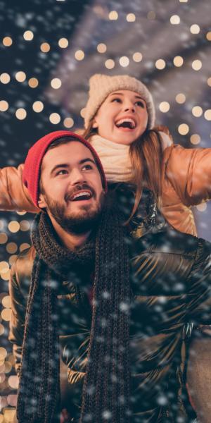 Urlaub über Weihnachten
