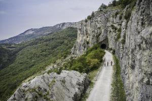 Auf dem Parenzana-Radweg von Triest nach Poreč - Mountainbike-Tour