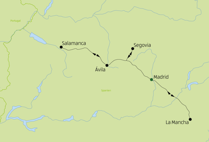Madrid & Kastilien - Rundreise
