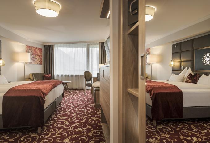 Zimmerbeispiel, Doppelzimmer (DZ) „Deluxe Balkon“