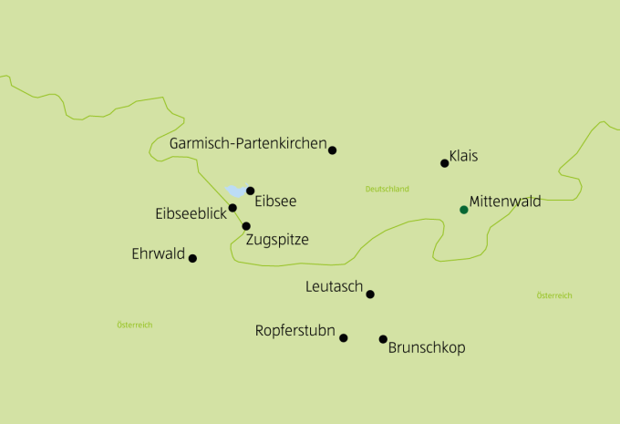 Rund um die Zugspitze - Wanderreise