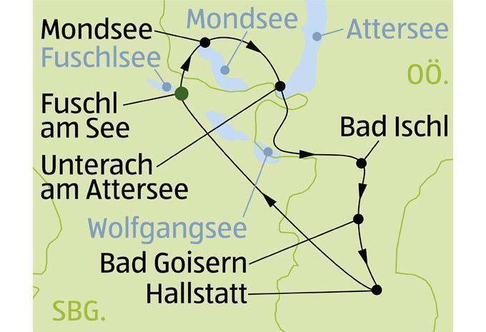 Salzkammergut - Wanderreise
