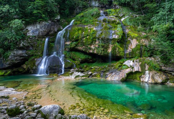 Virje Wasserfall Virje Wasserfall