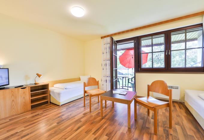 Zimmerbeispiel, Studio „Balkon/Terrasse“