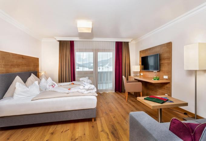 Zimmerbeispiel: Doppelzimmer „Comfort Balkon Landgenuss“