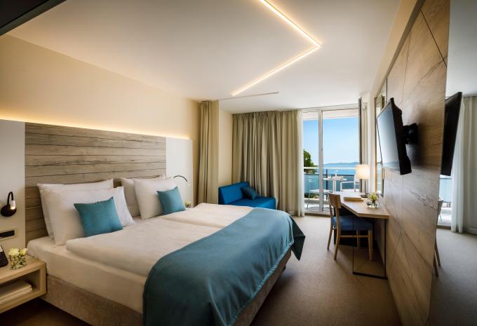 Zimmerbeispiel, Doppelzimmer (DZ) „Superior Meerseite“