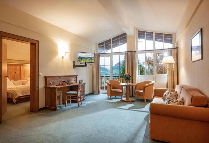 Zimmerbeispiel, Familienzimmer (FZ) „Comfort Balkon“