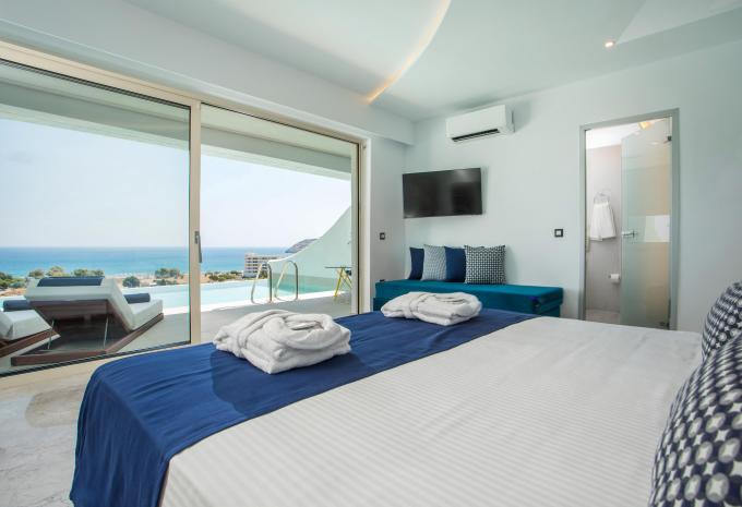 Zimmerbeispiel, Suite (SU) „privater Pool“