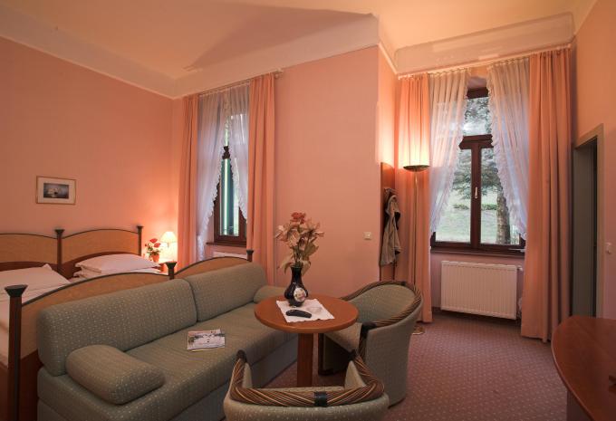 Zimmerbeispiel, Dreibettzimmer (DBZ) „Standard“