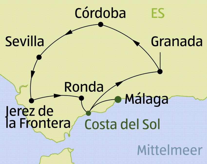 Andalusien Rundreise HOFER REISEN