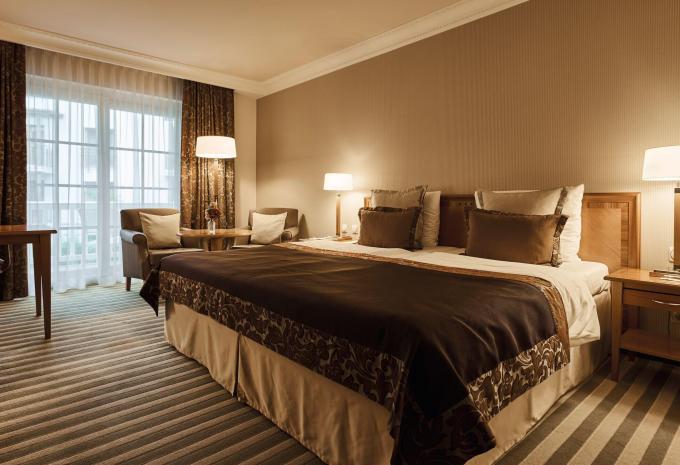 Zimmerbeispiel, Doppelzimmer (DZ) „Landseite“