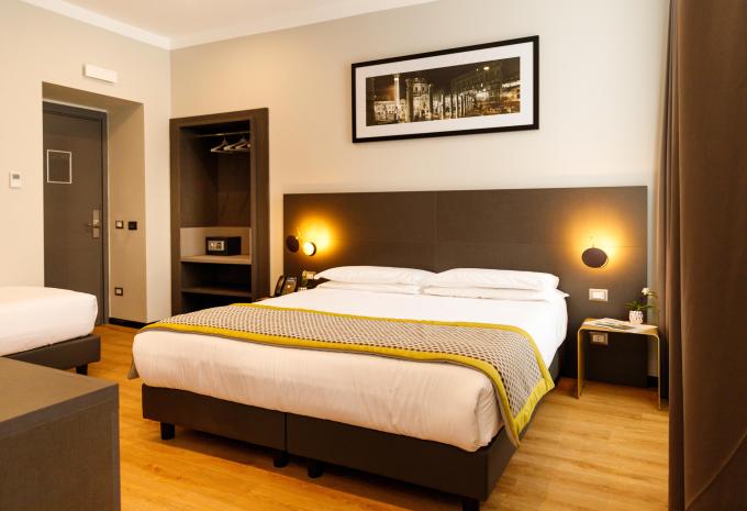 Zimmerbeispiel, Dreibettzimmer 