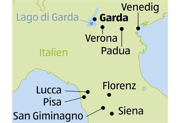 Traumhafte Toskana - Radtour