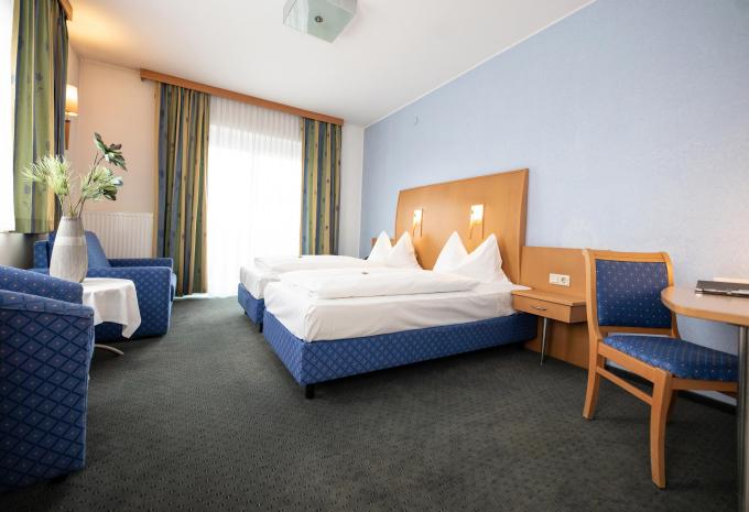 Zimmerbeispiel, Doppelzimmer Standard Balkon