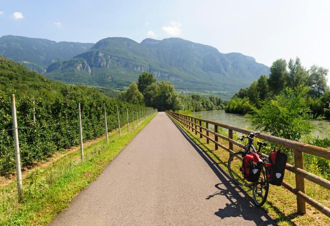 Der Etsch-Radweg - Durch Südtirol nach Verona - Radtour