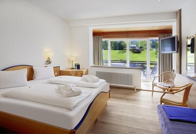 Zimmerbeispiel Doppelzimmer (DZ) „Balkon Pihapper“