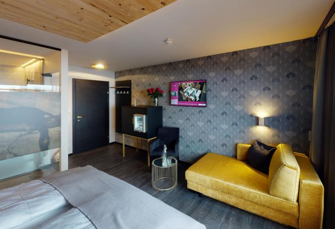 Zimmerbeispiel Comfort Dreibettzimmer "Panther A"