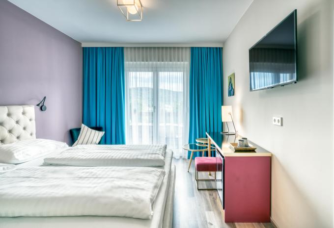 Zimmerbeispiel, Doppelzimmer (DZ) „Balkon“