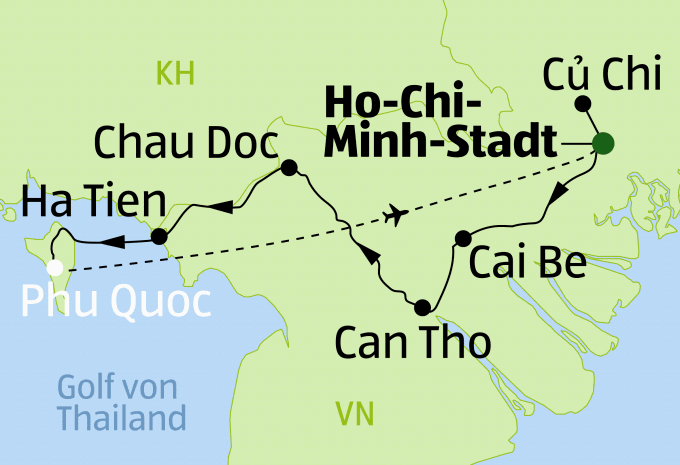 Südvietnam - Rundreise & Baden